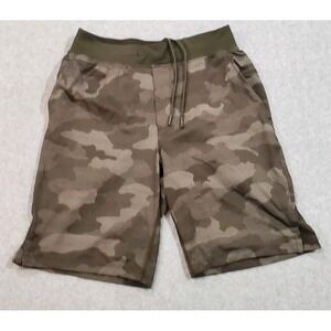 Lululemon Men's‎ T.H.E. Shorts 9" Linerless Olive Mesh Camo